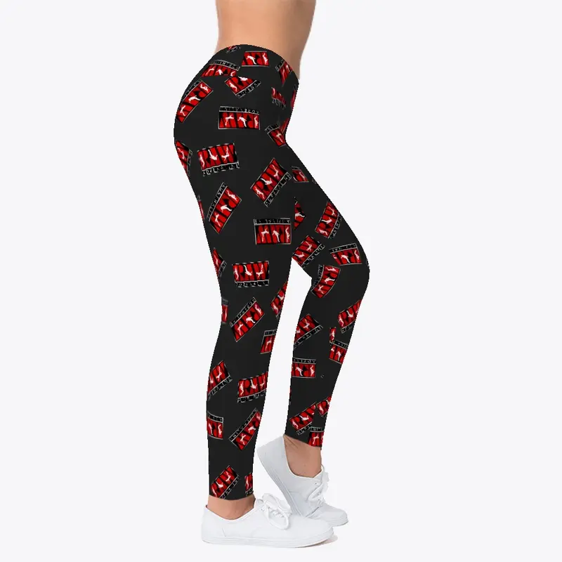 RAW Adrenaline Leggings - S Logo PTN 1 